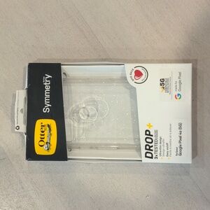 Clear Glitter Phone Case / Phone Cover OtterBox Symmetry Google Pixel 4a (5G)